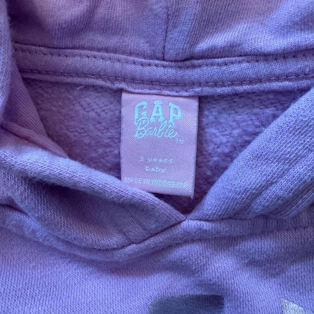 GAP Kids Light Pink Barbie Hoodie - Picture 2 of 2